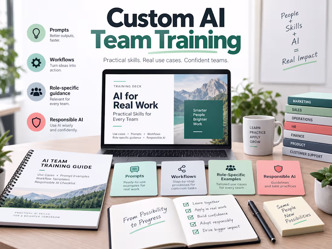 Cover image for Custom AI Team Training
