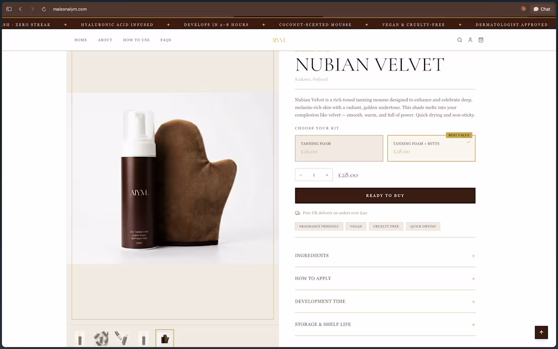 Cover image for Developed a responsive, modern e-commerce