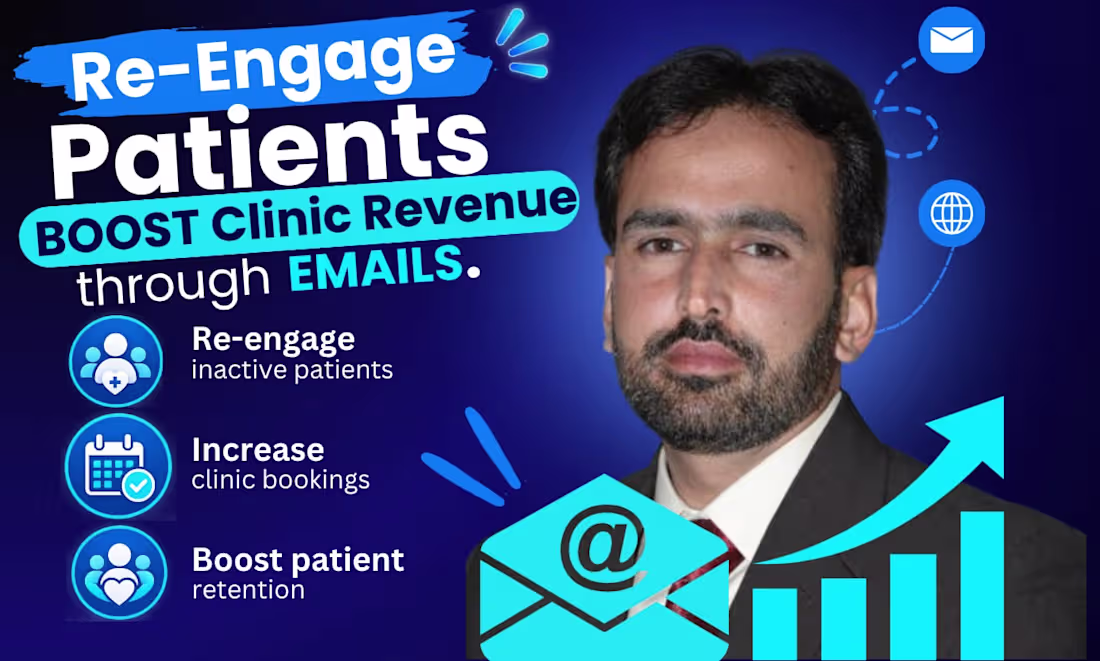 Cover image for Healthcare Email Copywriting: Patient Acquisition & Retention