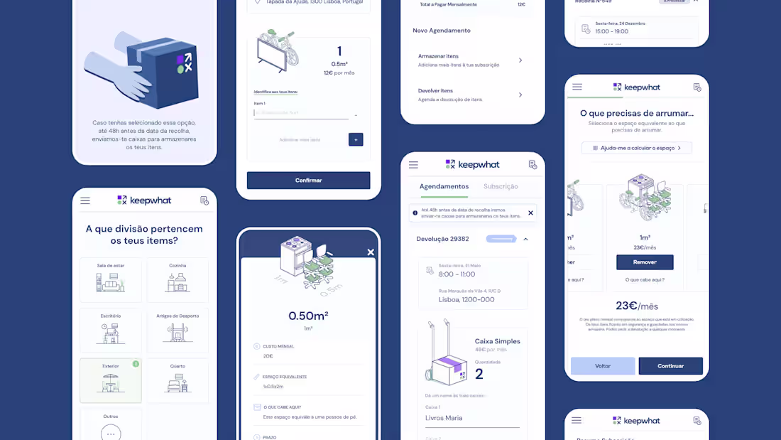Cover image for Keepwhat — On-demand storage to fit modern consumer behavior.

