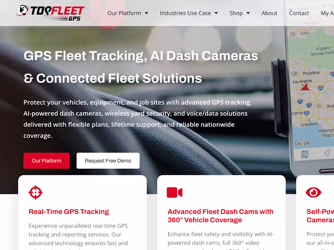 Cover image for Top Fleet GPS