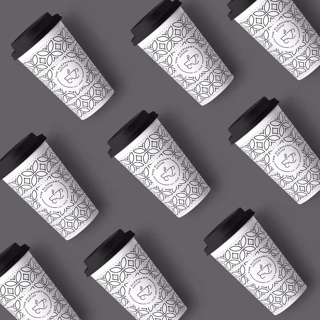 Cover image for The Elephant House Café | Brand Identity