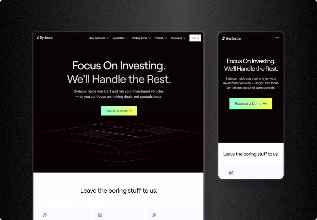 Cover image for Sydecar.io - Figma Design to Framer Development