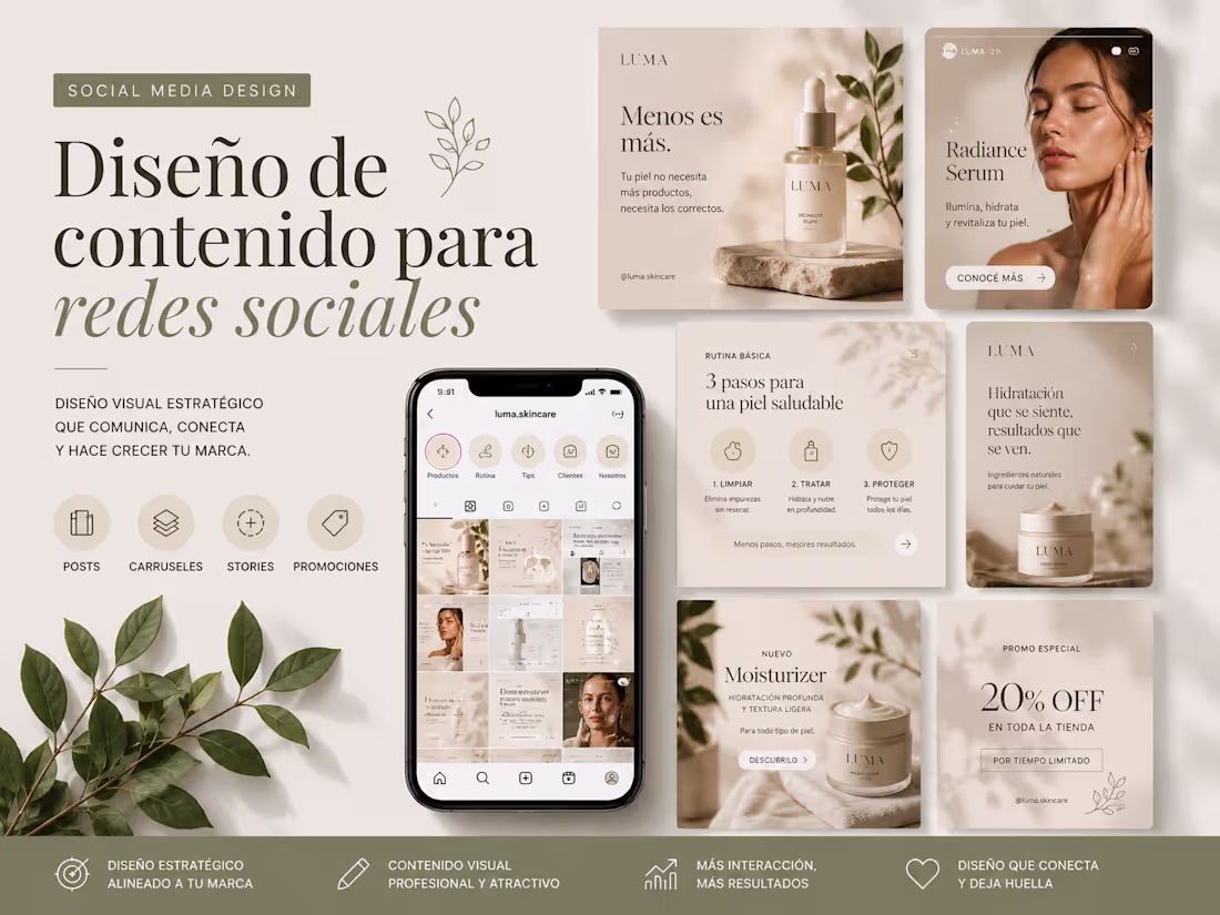 Cover image for Diseño de contenido para redes sociales
