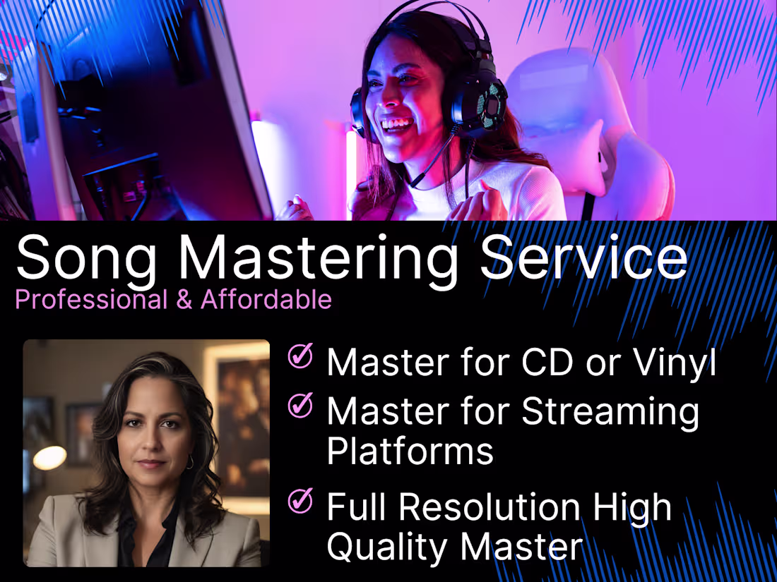 Cover image for Professional Song Mastering