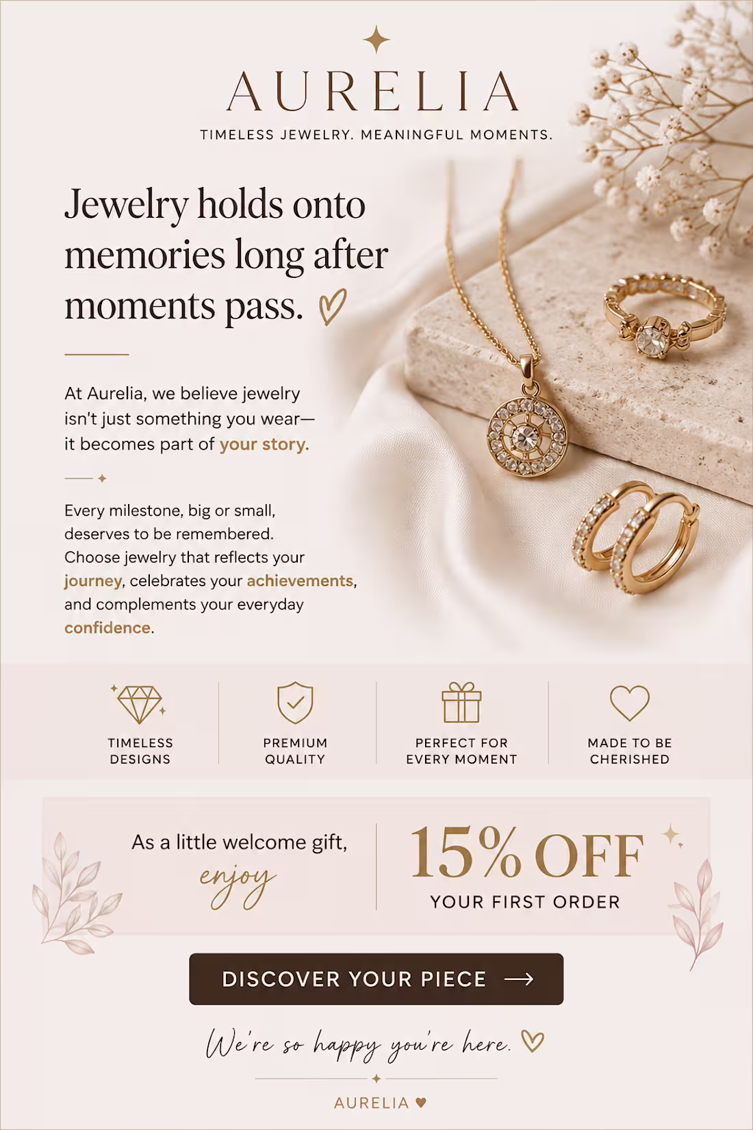 Cover image for Aurelia — Welcome Email Campaign