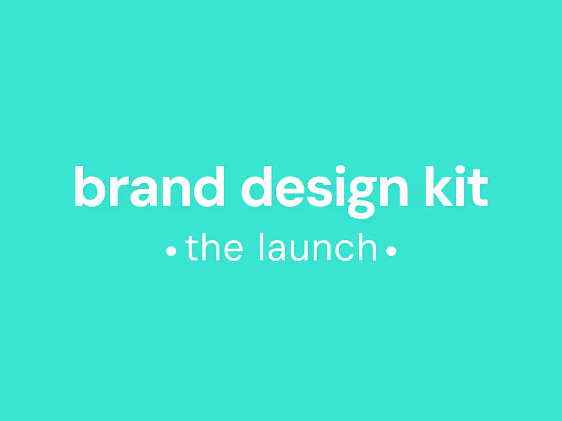 Cover image for Brand Design Kit - The Launch