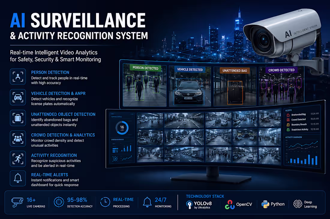 Cover image for AI Surveillance & Activity Recognition