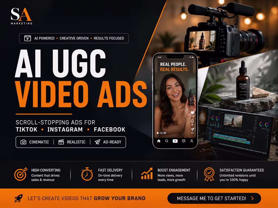 Cover image for AI UGC Video Ads for TikTok, Reels & Facebook