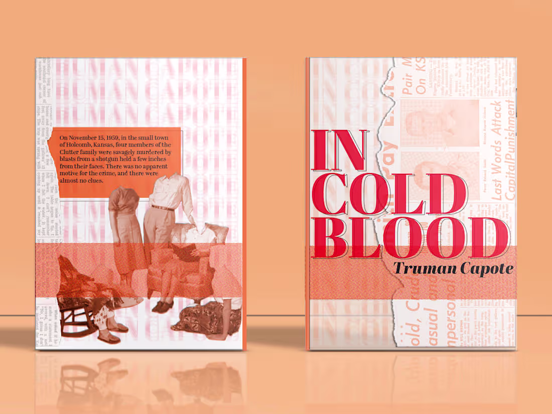 Cover image for In Cold Blood | Concept Book Design