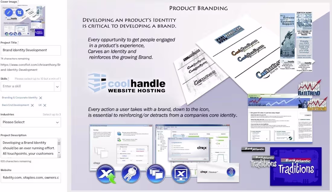 Cover image for Branding & Biz Identity Project