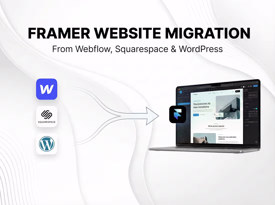 Cover image for Framer Website Migration