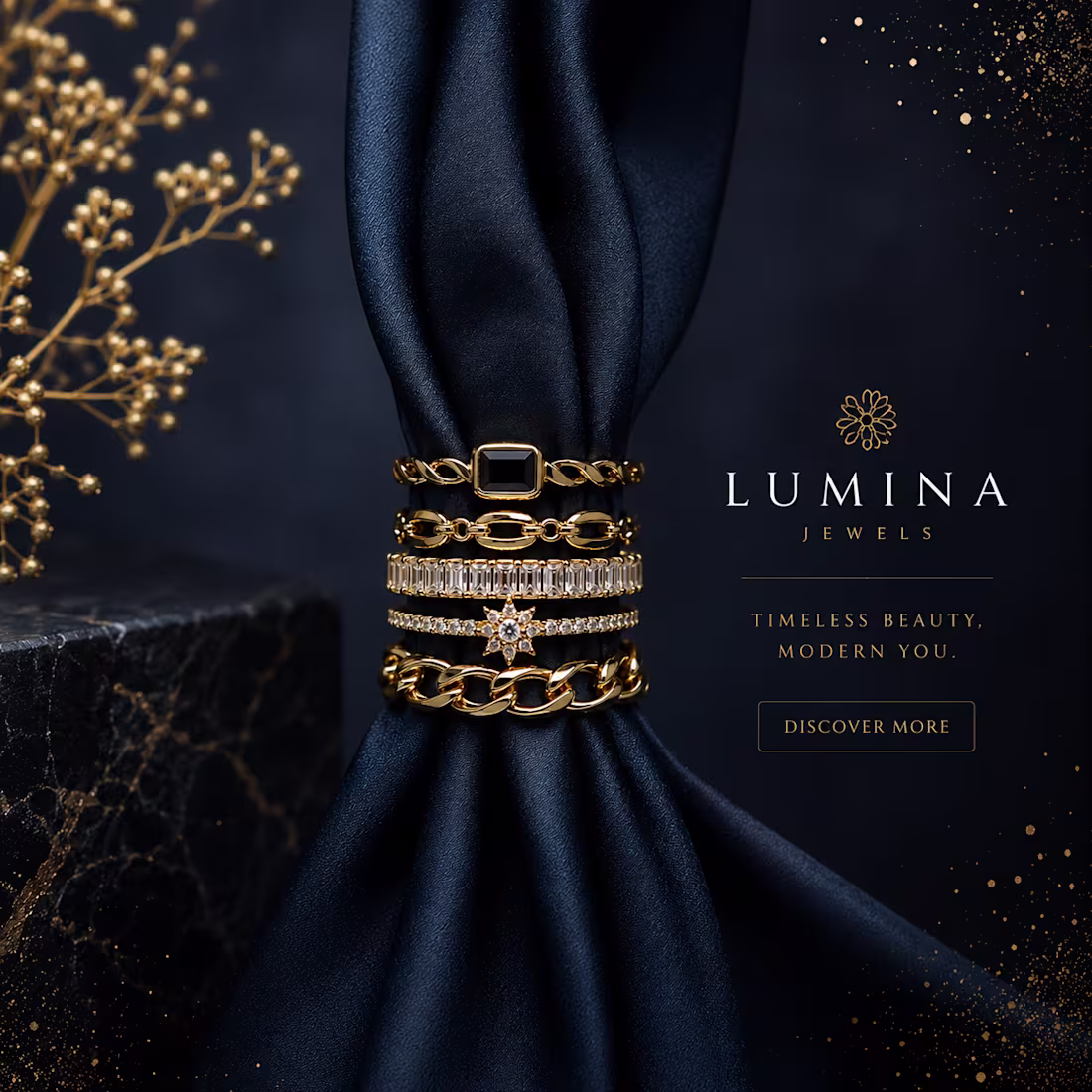Cover image for Luxury Jewelry Brand Advertisement
A premium