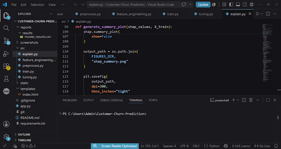 Cover image for Customer Churn Prediction Using Machine