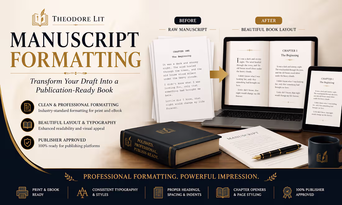 Cover image for Manuscript Formatting expert