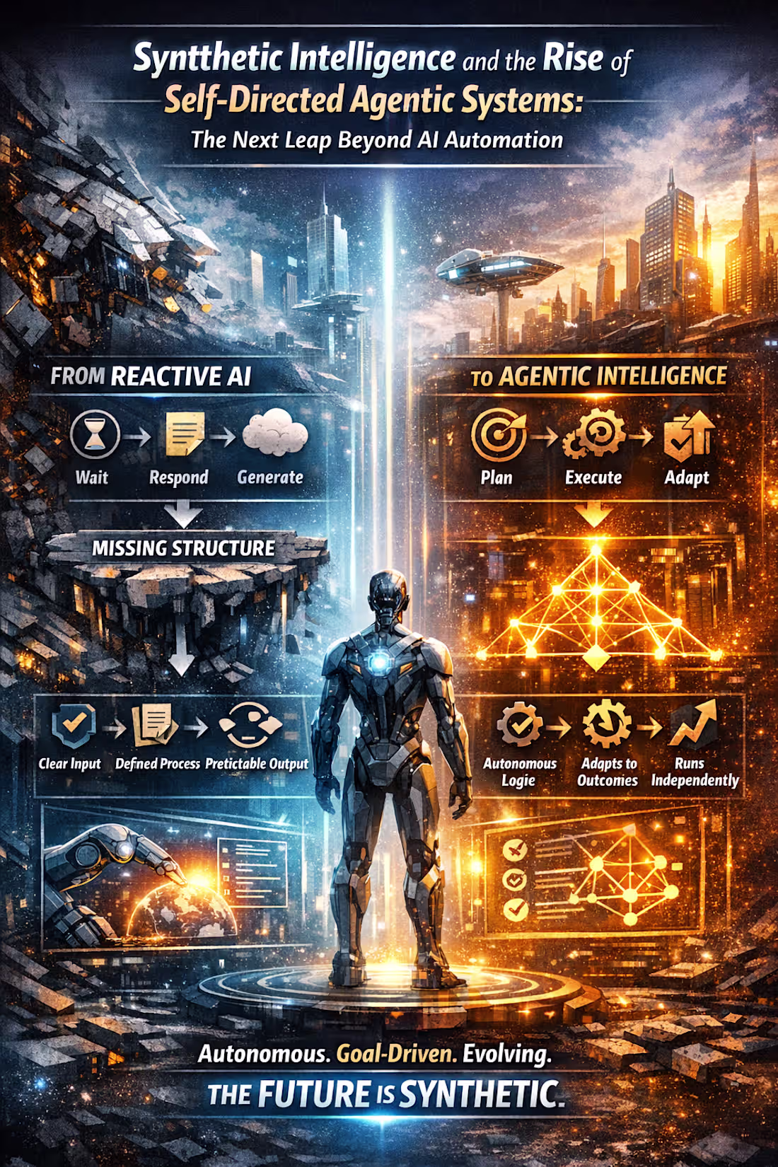 Cover image for Synthetic Intelligence and the Rise