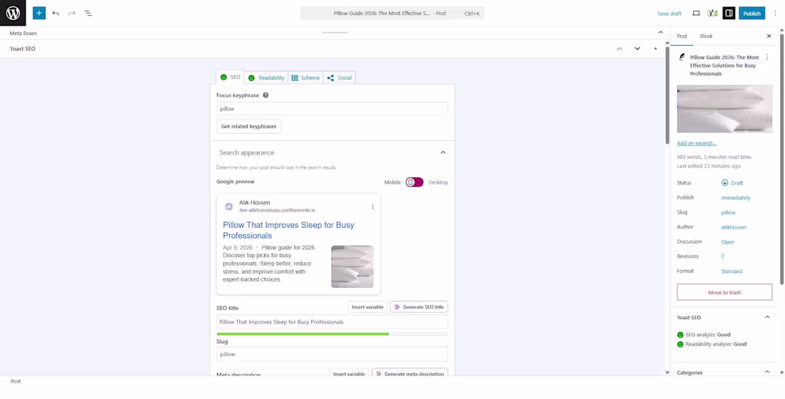 Cover image for On-page optimization