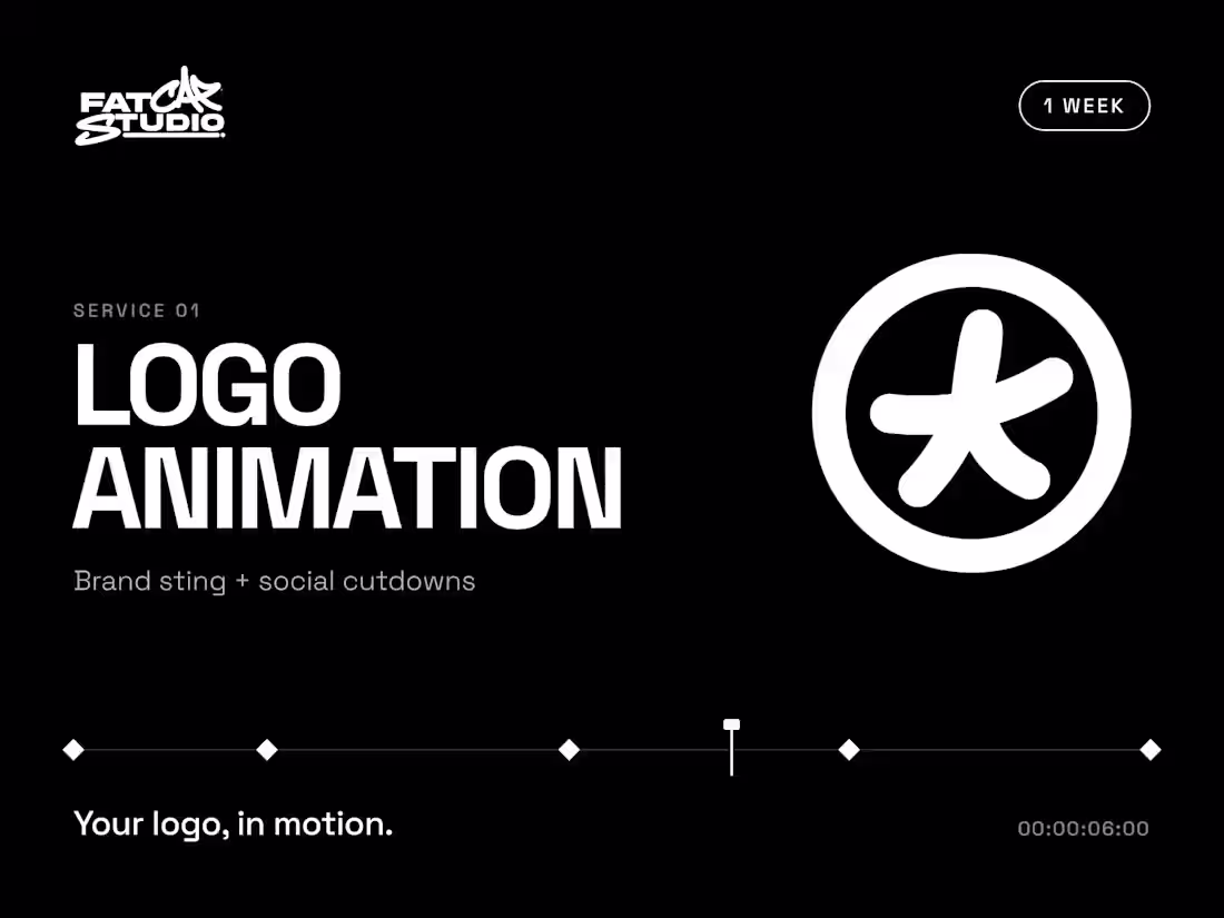Cover image for Logo Animation - Brand Sting + Social Cutdowns