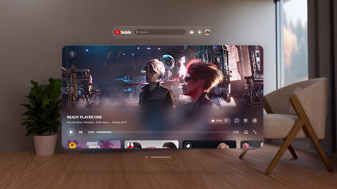 Cover image for Apple Vision Pro Youtube