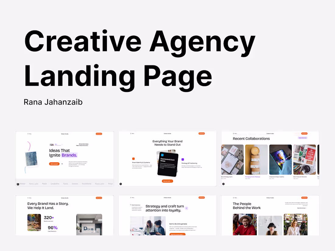 Cover image for Ember Studio: Brand & Design