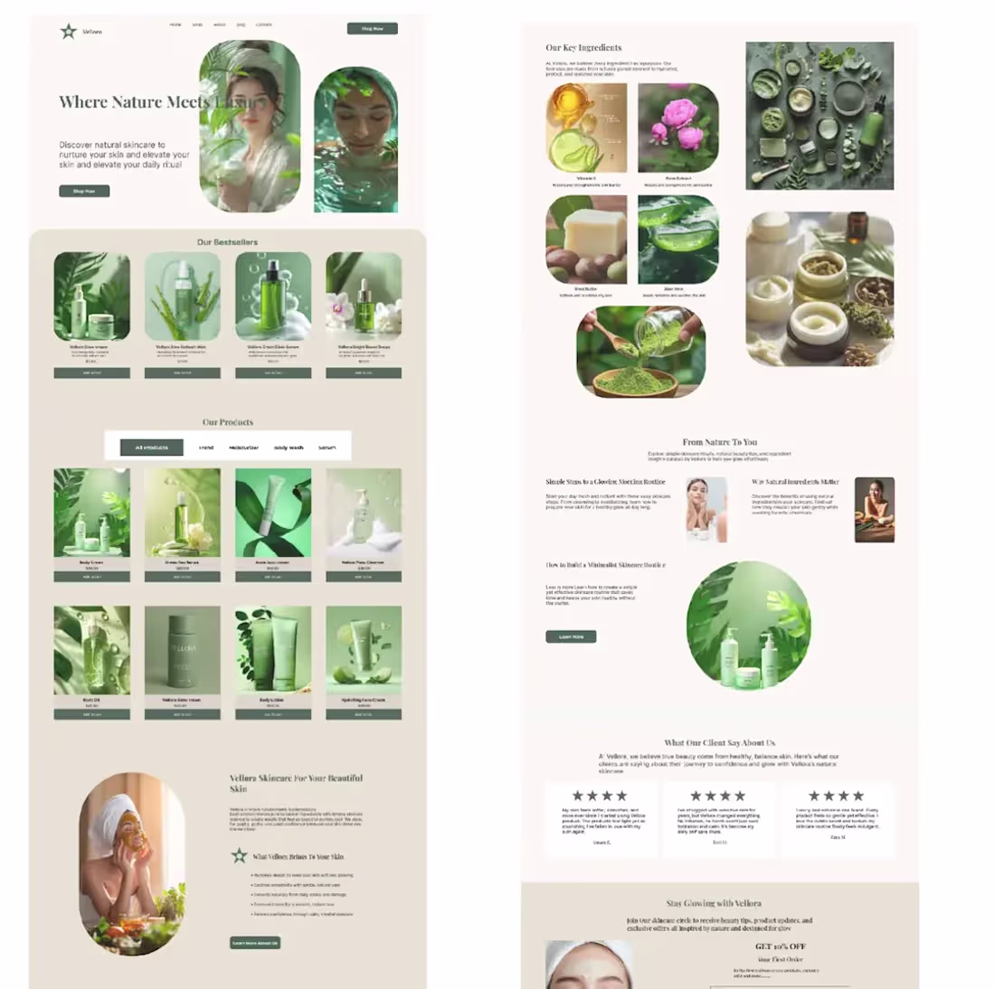 Cover image for Vellora is a luxury natural