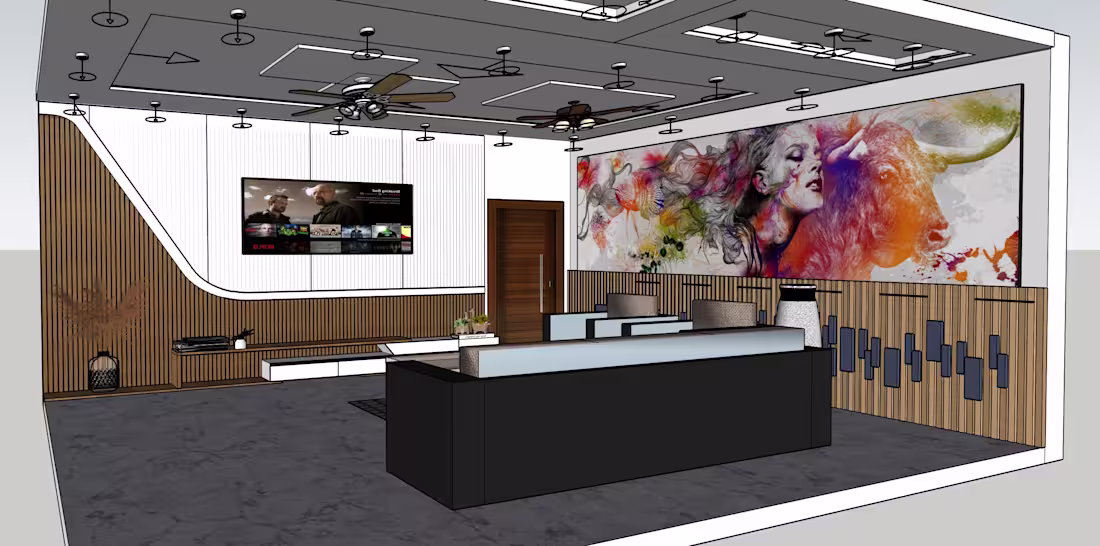 Cover image for This project features a modern,