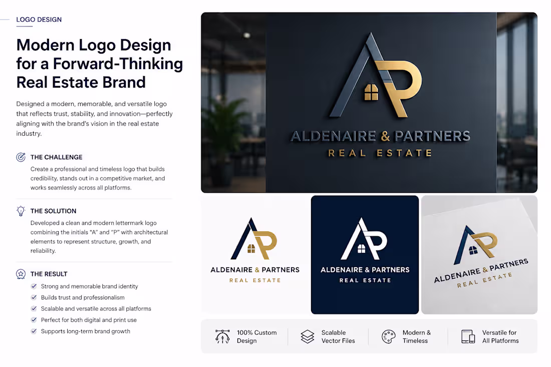 Cover image for Modern Brand Identity & Logo