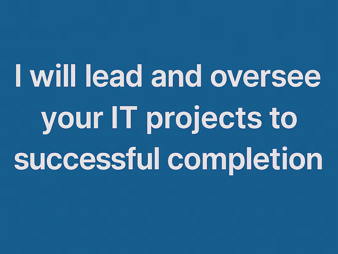 Cover image for Project Leader | Startup | SaaS | AI