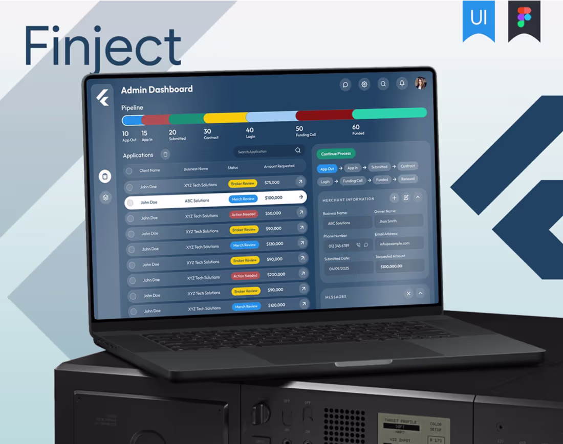 Cover image for Finject is an all-in-one CRM