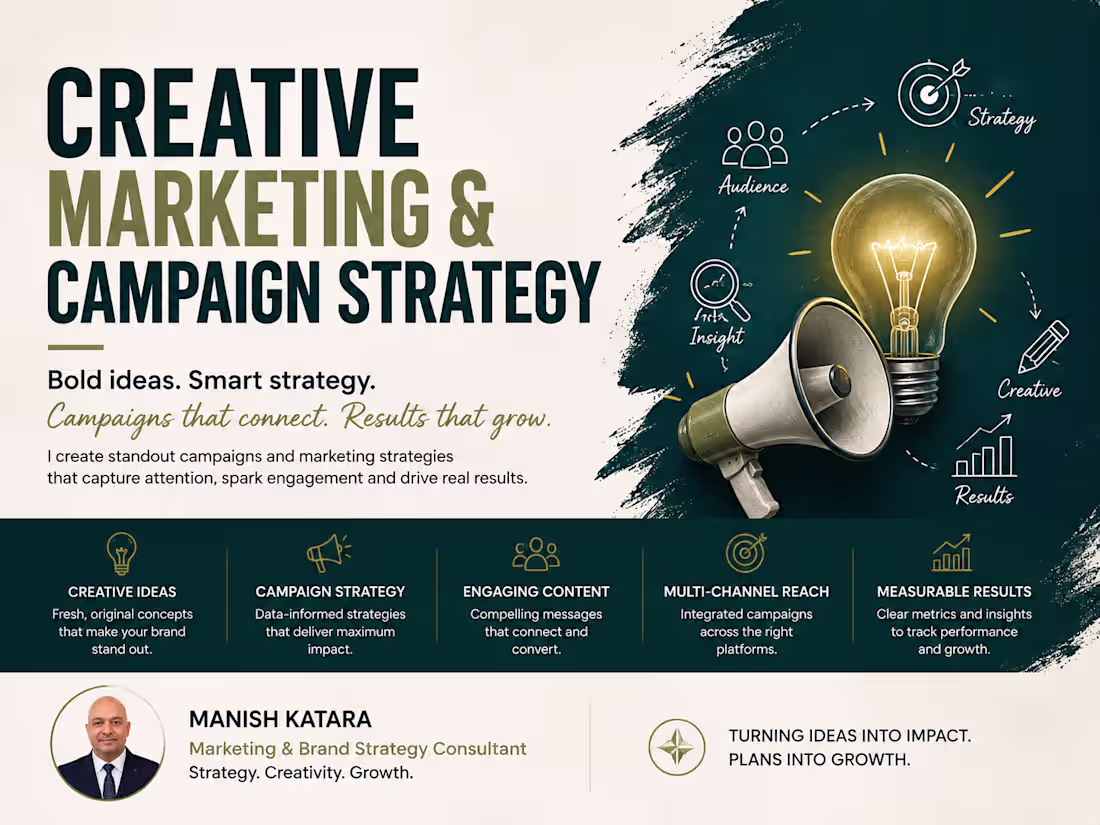 Cover image for Creative Marketing & Campaign Strategy