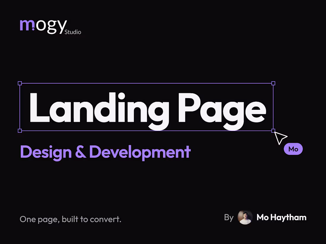 Cover image for Landing Page (Design + Development)
