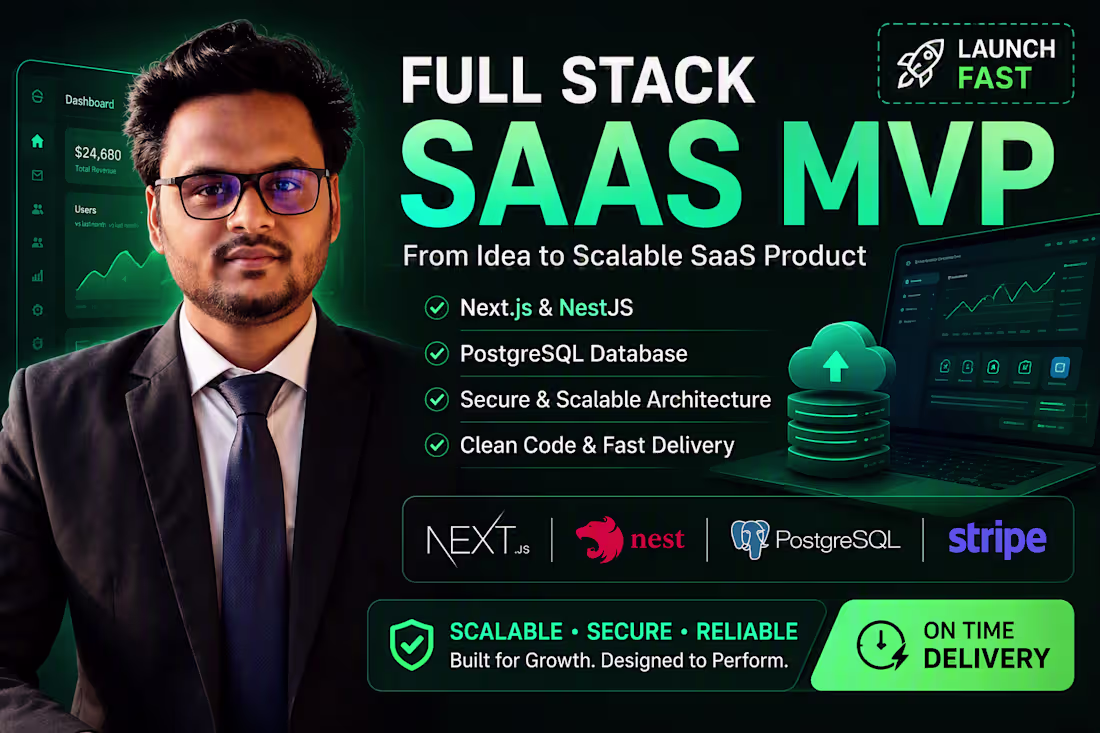Cover image for Full-Stack Developer building modern web apps, AI chatbots, RAG