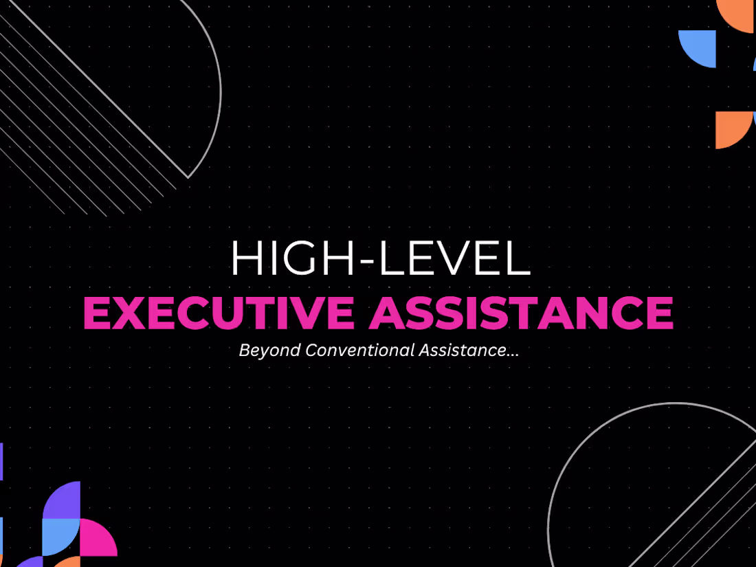 Cover image for Accelerate Operations: Executive Assistance That Drives Growth