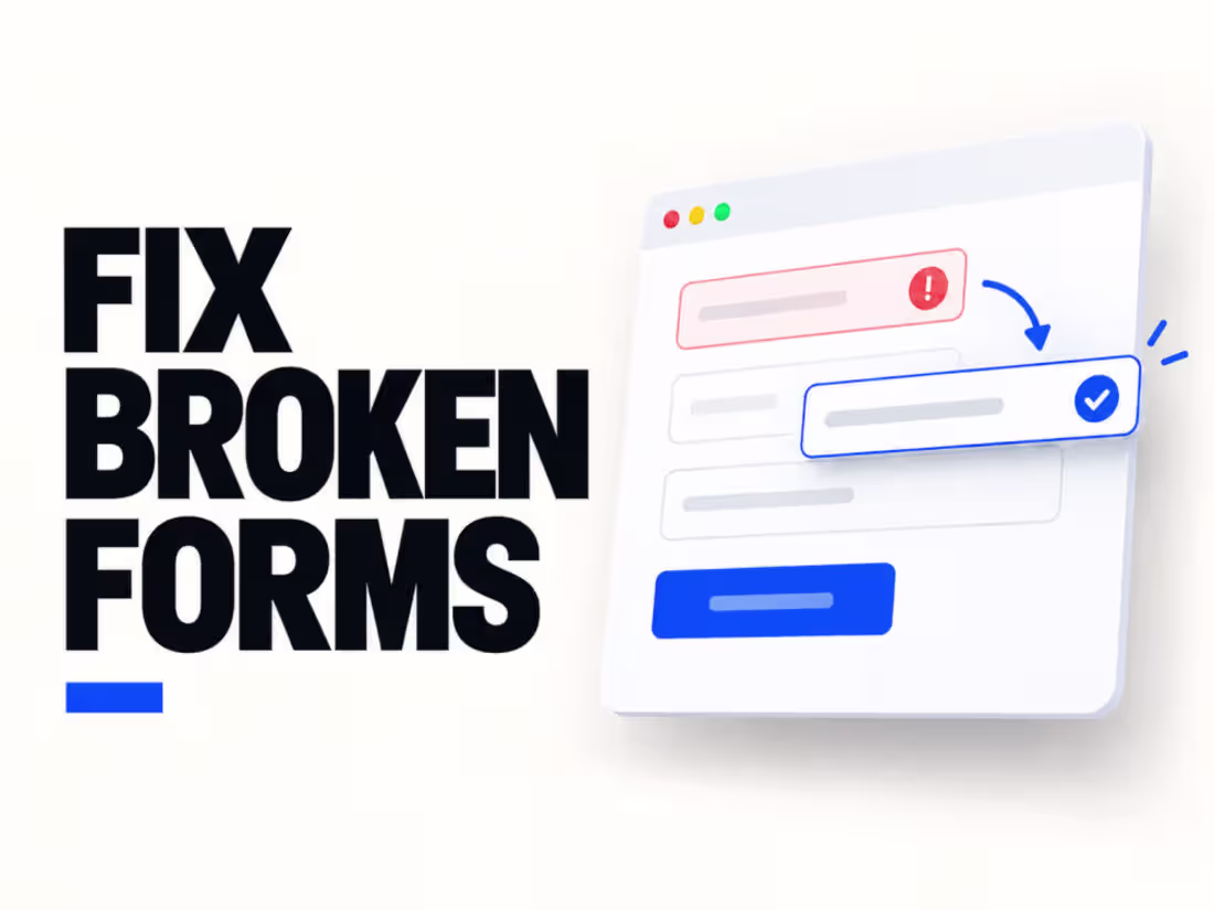Cover image for Fix for a broken React, Next.js or Nuxt form