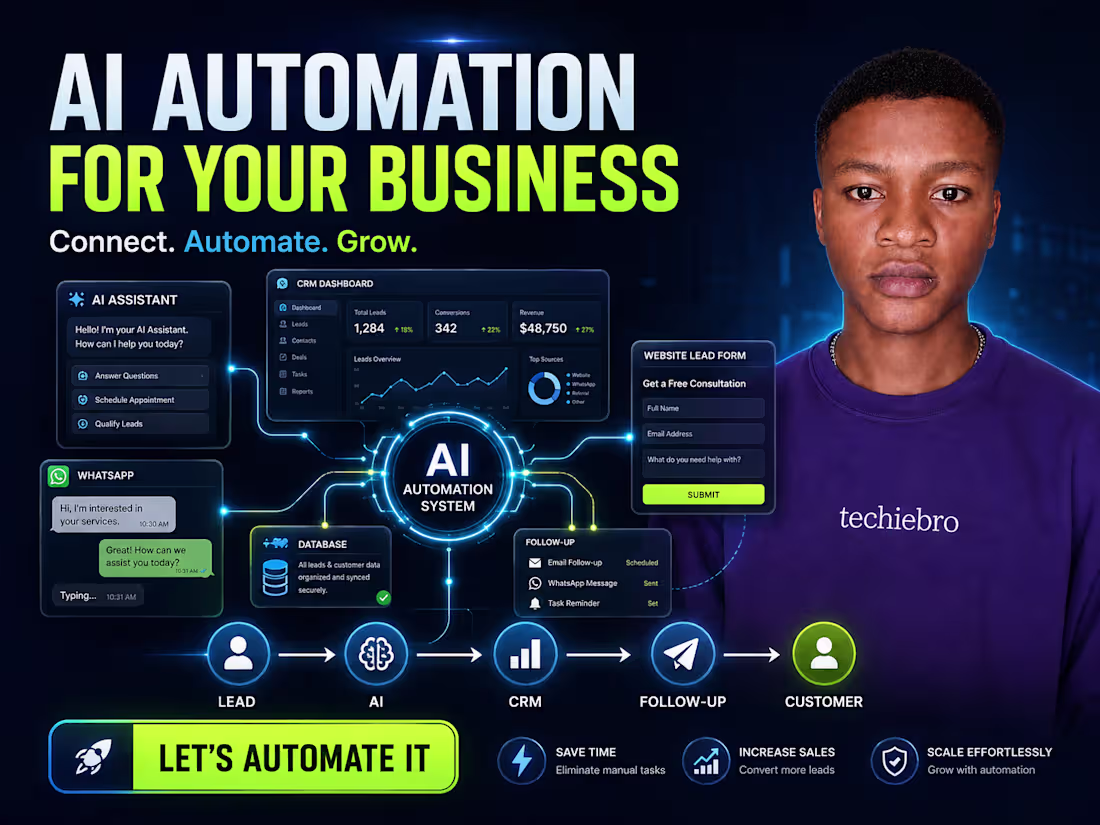 Cover image for AI Automation & Business Systems