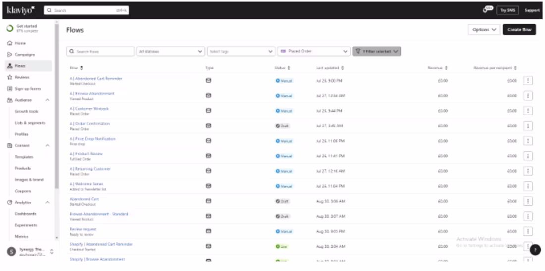 Cover image for Premium Klaviyo Email & SMS Flow Setup