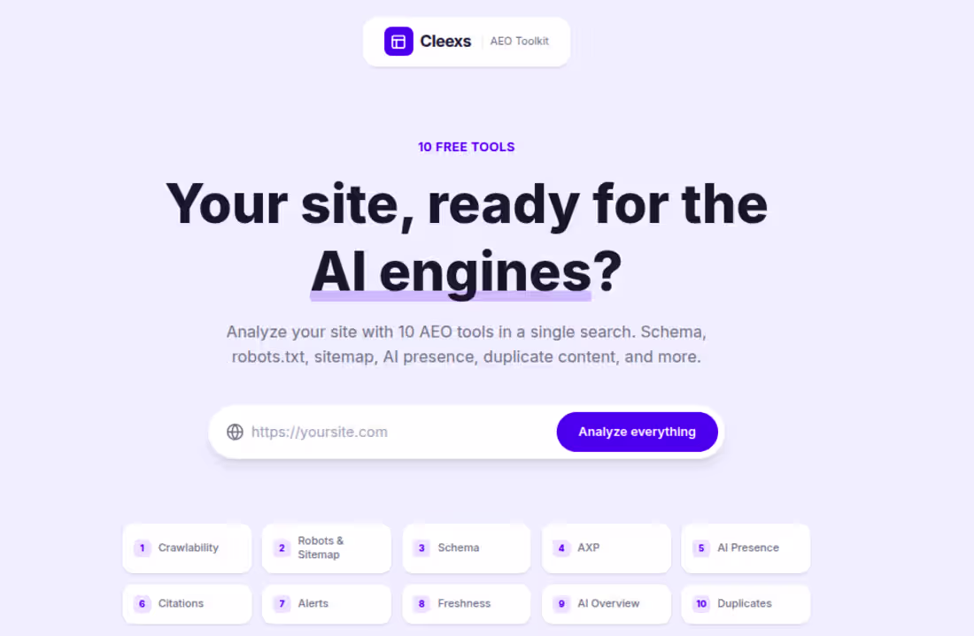 Cover image for Cleexs Tools