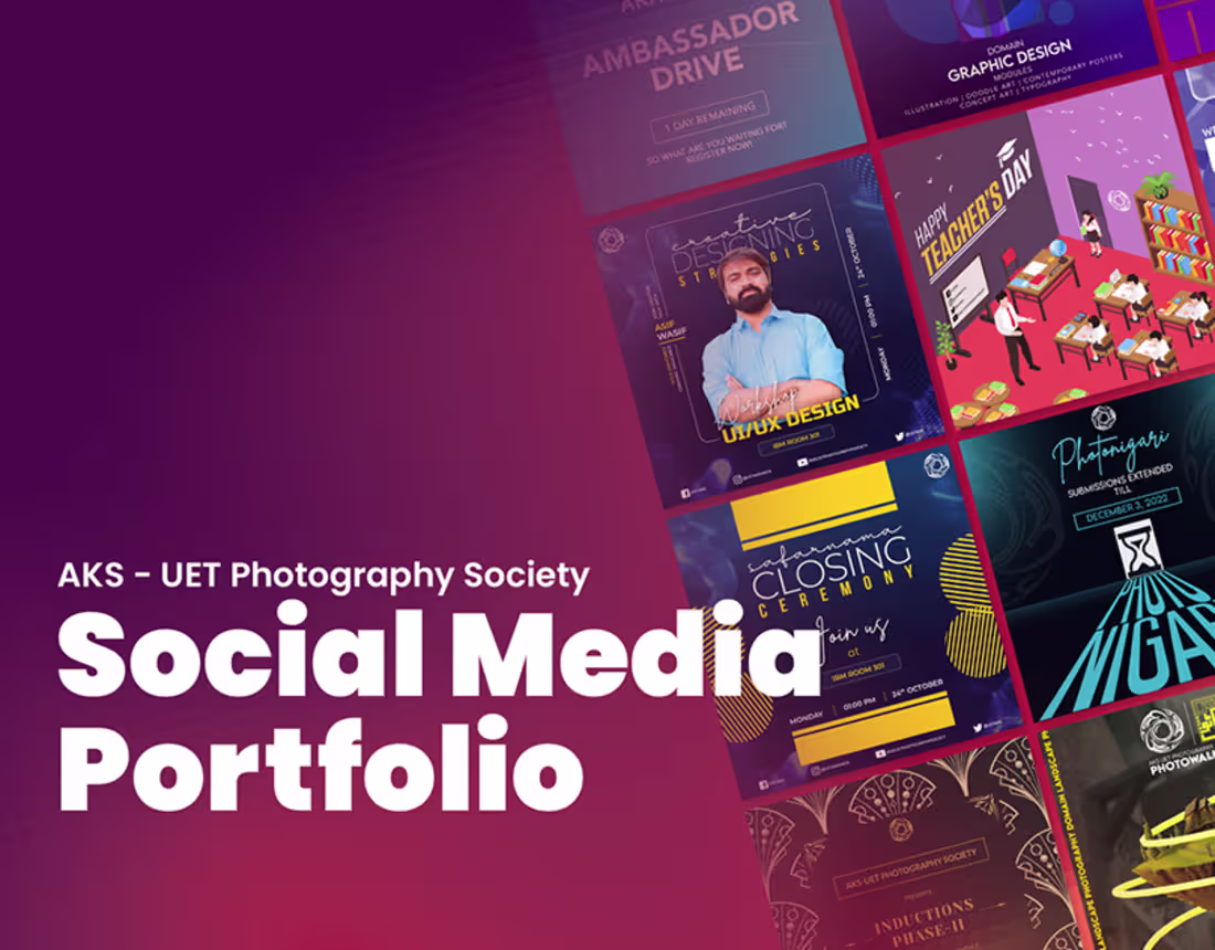 Cover image for AKS | Social Media Portfolio | Photography Society
