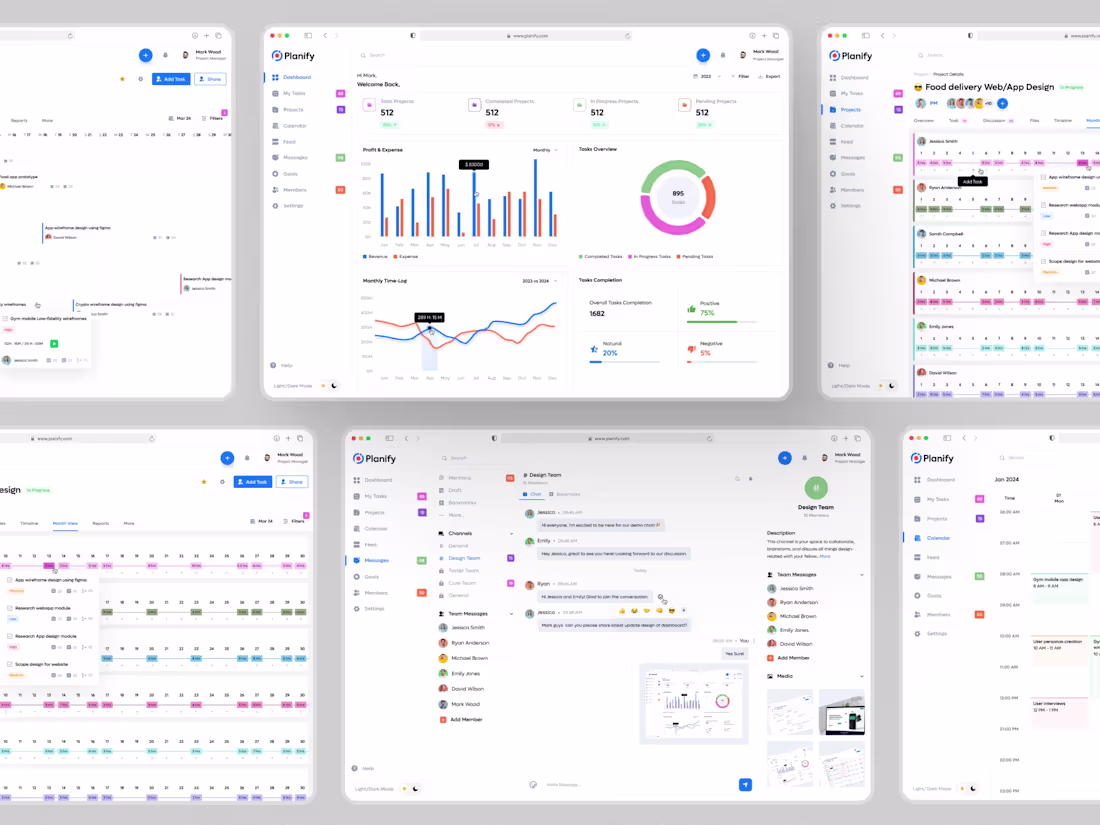 Cover image for SaaS Web App UI/UX Design with Scalable Design System Dev-Ready 