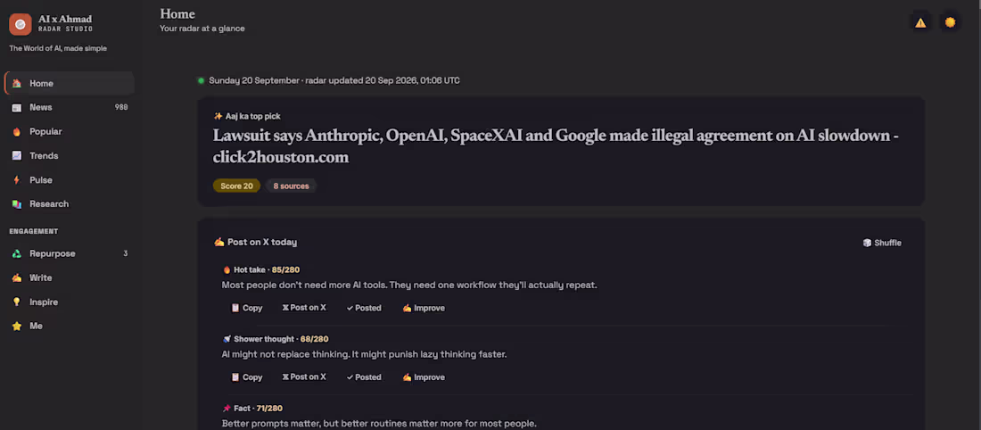 Cover image for Built an AI-powered content automation