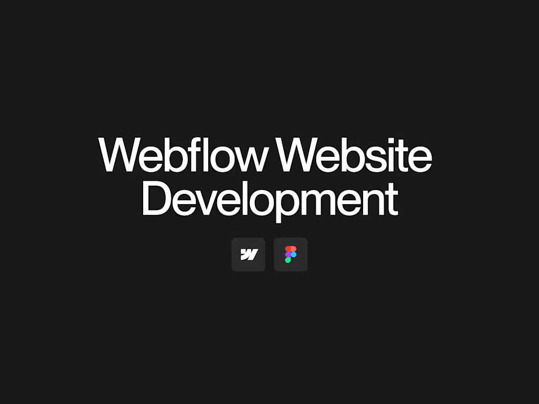 Cover image for Webflow Website Development