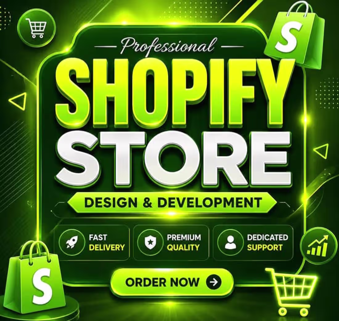 Cover image for SHOPIFY STORE DESIGN