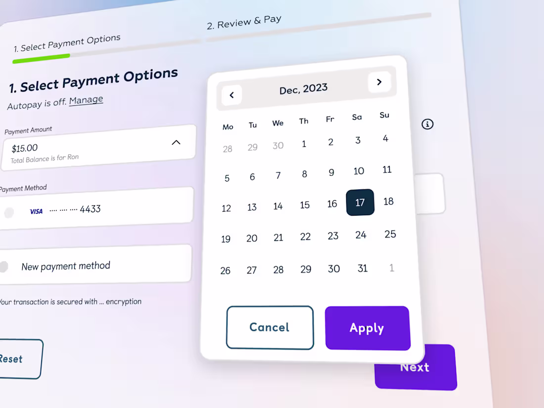 Cover image for Payment Website Design & Landing Page
