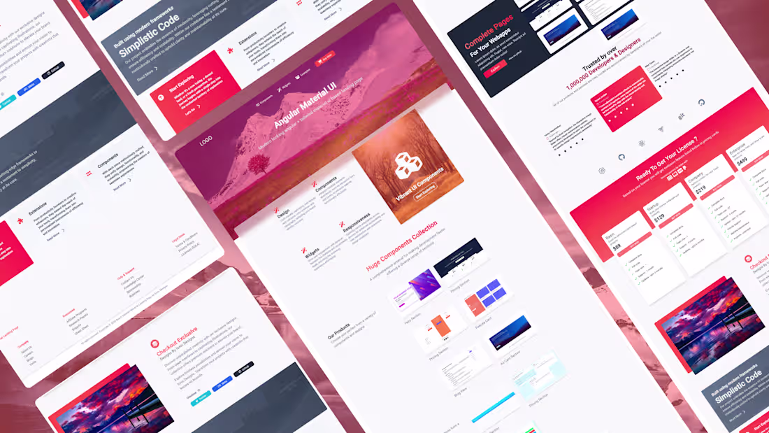 Cover image for I beautiful landing page for