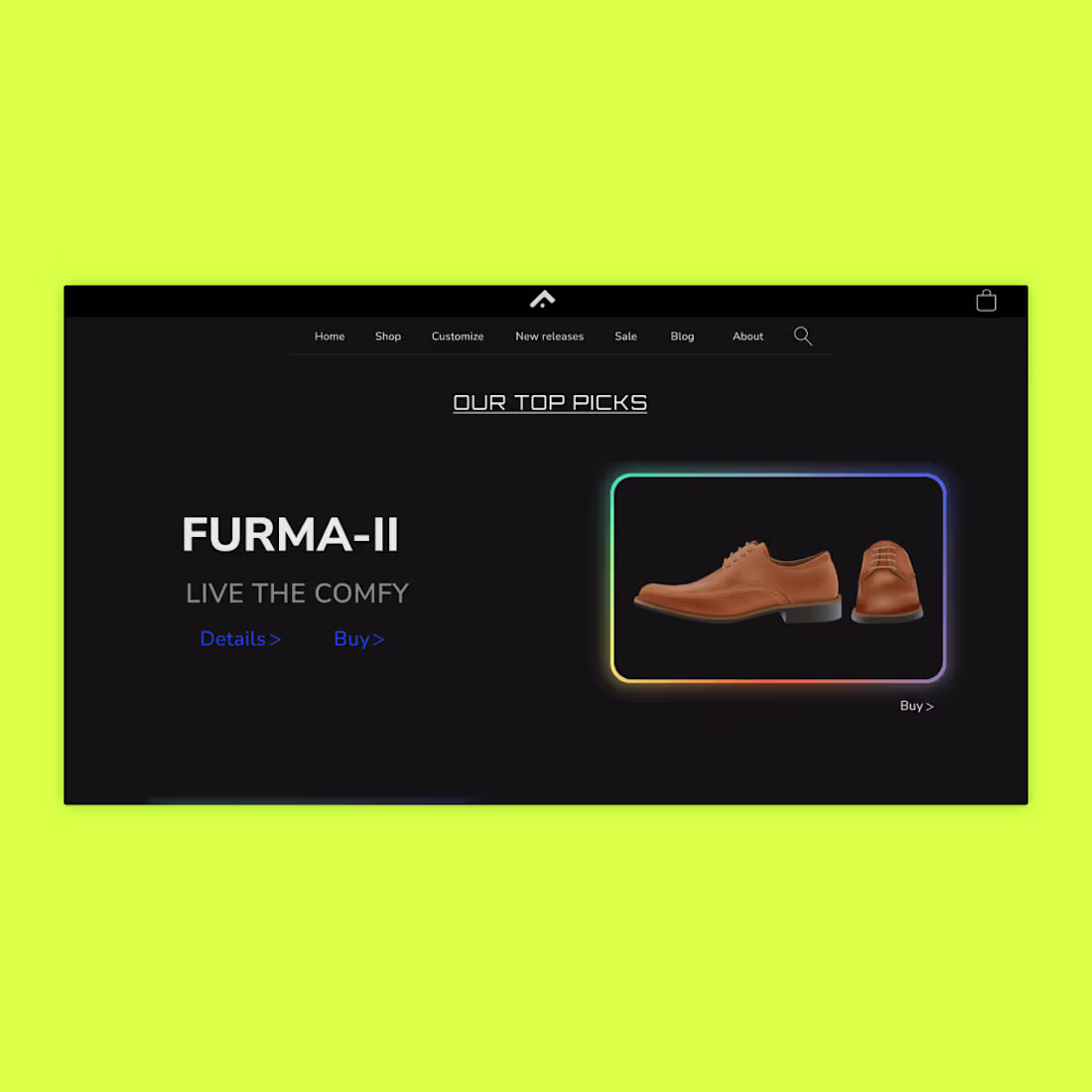 Cover image for Web Design and Webflow Development | Shoe Website Design