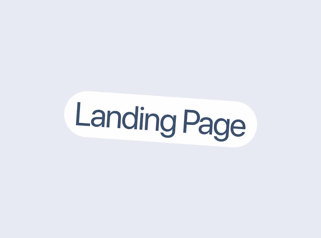 Cover image for Startup Landing Page Design