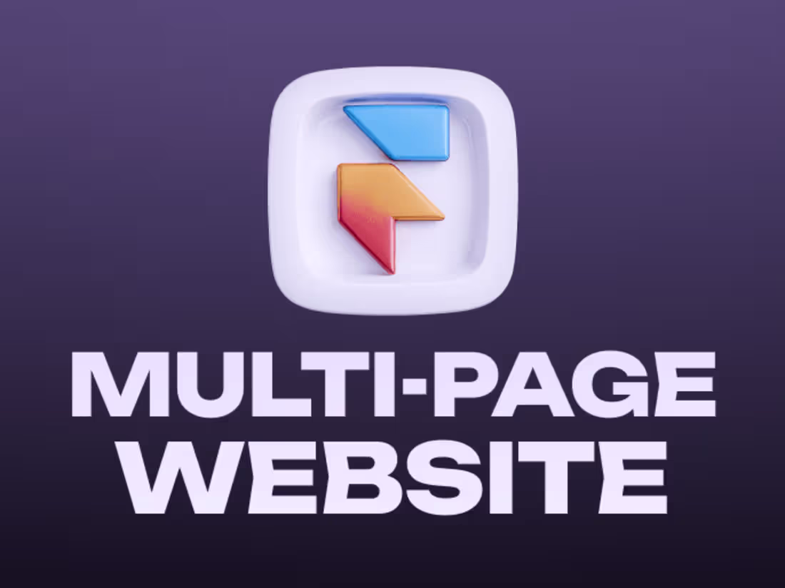 Cover image for Interactive Multi-Page Framer Web Design & Development