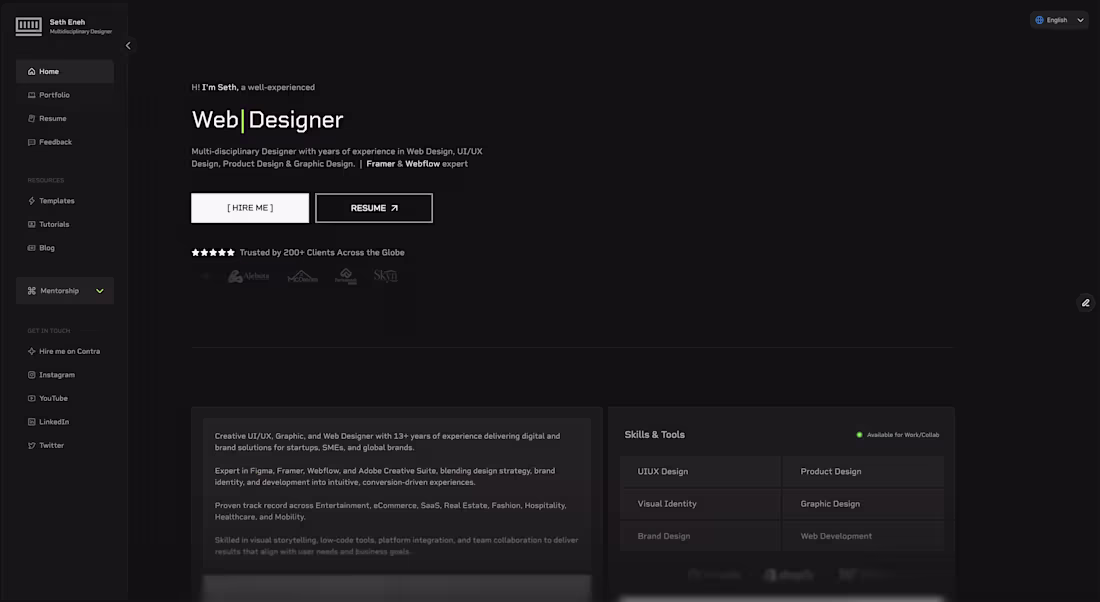 Cover image for Webflow Website — Design & Development