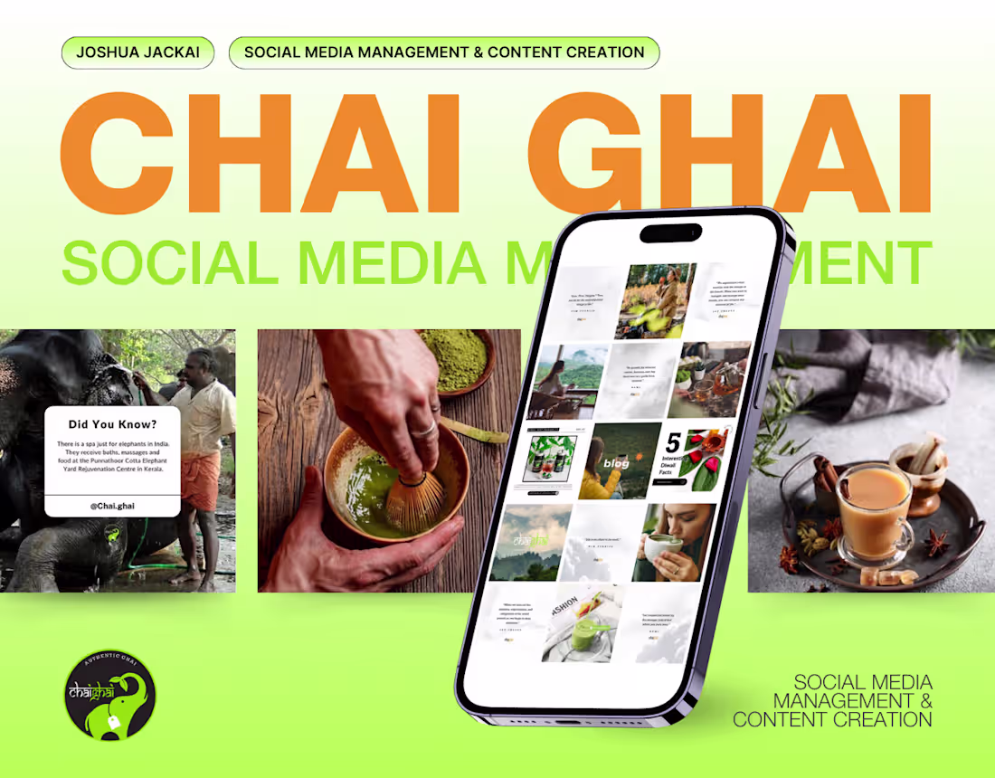 Cover image for Social Media Management for Food & Beverage Brand