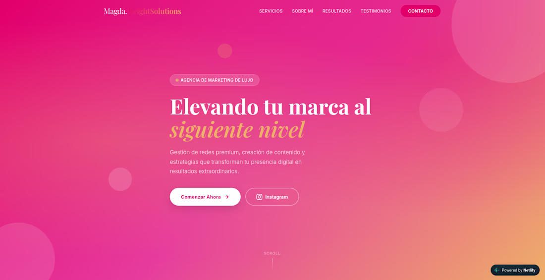 Cover image for Miami Website https://magdasolutions.netlify.app/